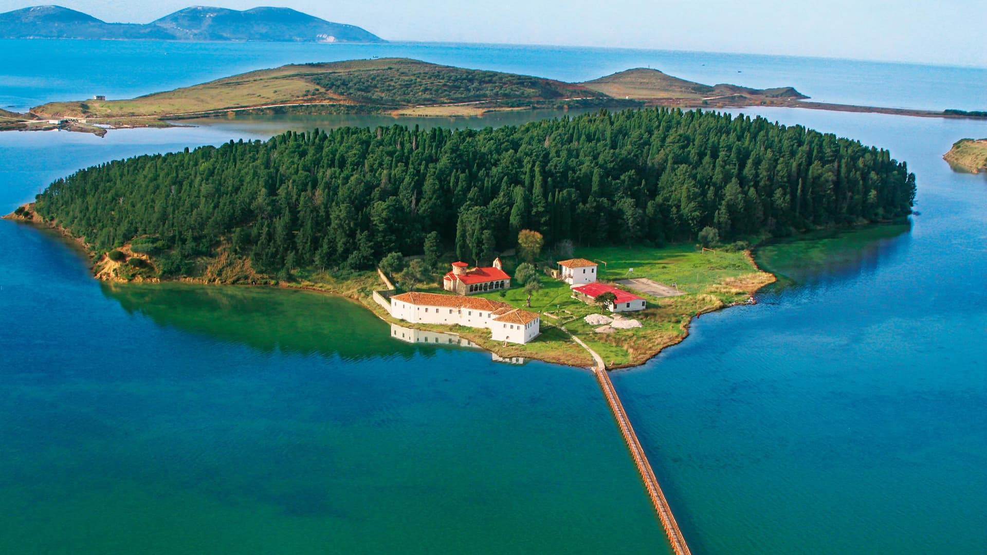 Zvernec Monastery, Narta Lagoon